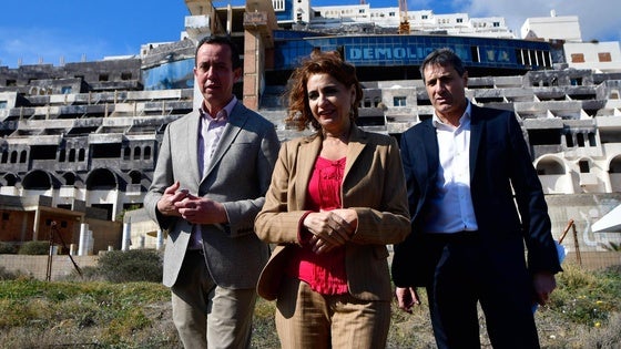 PSOE-A pide a la Junta la «misma determinación» que el Gobierno para demoler el hotel del Algarrobico