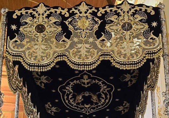 Nuevo palio de la Santísima Virgen de los Dolores de Pulpí