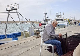 Carboneras recicla 740 kilos de redes de pesca en desuso