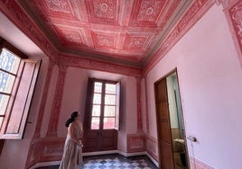 La 'Sala Rosa' del Palacete Torcuato Soler Bolea se encuentra en Cuevas del Almanzora.