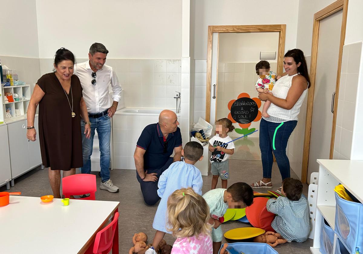 Huércal-Overa estrena la Escuela Municipal Infantil de San Francisco, que ha comenzado su primer curso