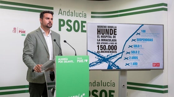 El PSOE advierte de retrasos de hasta cinco meses en pruebas de cáncer de colon en el Hospital de Huércal-Overa