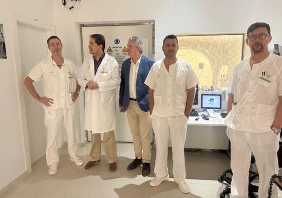 El Hospital La Inmaculada incrementa un 43% las resonancias magnéticas en dos años