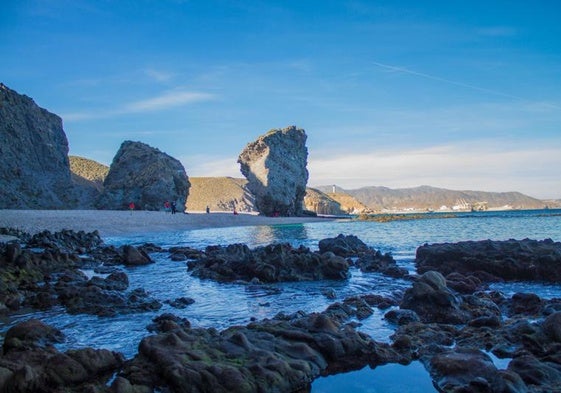 Imagen de archivo de la playa de Los Muertos de Carboneras.