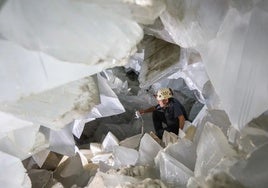 Demuestran que los cristales de yeso de Pulpí permiten conocer el clima de hace cientos de miles de años