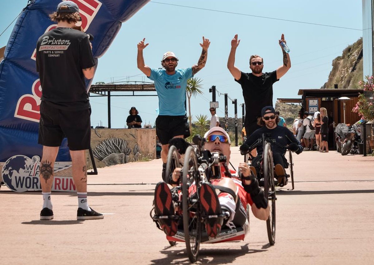 Imagen secundaria 1 - Lunar Cable Park busca el liderazgo nacional en la Wings For Life World Run
