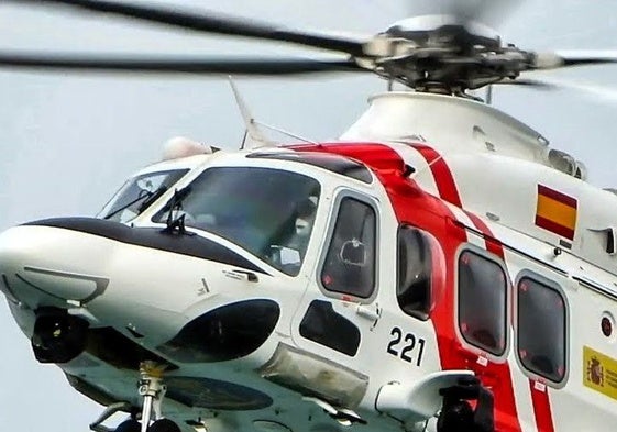 Helicóptero de Salvamento, en una imagen de archivo.