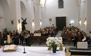 Católicos y anglicanos de Mojácar participan litúrgicamente en la Navidad