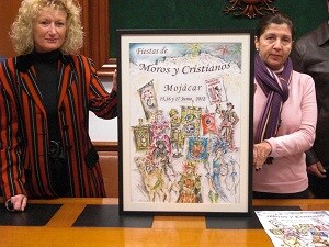 Presentación del cartel de las fiestas de Moros y Cristianos de Mojácar 2012