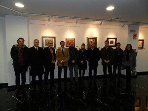 El vicepresidente de la Diputación visita la exposición ‘Picasso y Dalí, genios del arte’