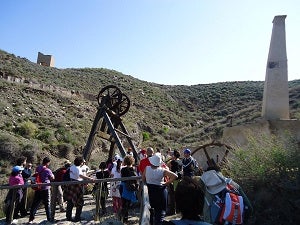 Los cuevanos vuelven a las Minas de Sierra Almagrera tras el éxito de la I Ruta