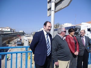 Las obras de acceso al Puerto de Garrucha finalizarán a final de año