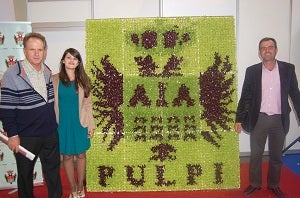 La famosa lechuga pulpileña, escudo de la localidad en Expo Agro 2012