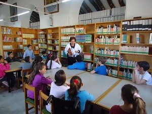 La biblioteca y El Quijote en los actos del Libro de Cuevas