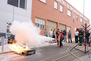 Pulpileños y Protección Civil aprenden a luchar contra el fuego