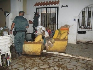Dos detenidos por denunciar falsamente el saqueo de su vivienda durante las riadas