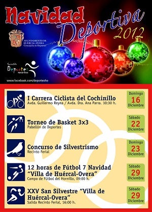 La concejalía de Deportes presenta las actividades de la Navidad Deportiva 2012