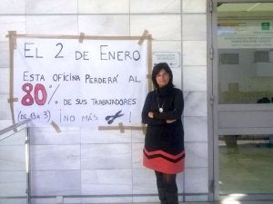 La oficina de Empleo de Huércal-Overa 'desemplea' a sus propios trabajadores