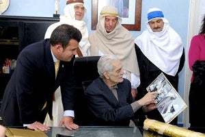 Omar Sharif regresa a la ciudad que lo vio nacer como actor: Carboneras y sus playas