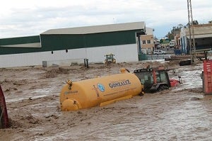 COAG acusa a Gobierno y Junta de "abandonar a su suerte" a afectados por las riadas y urge ayudas económicas