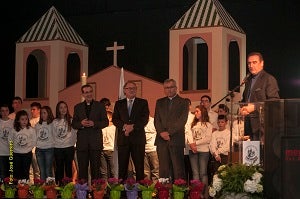 Carlos Herrera comparte con los cuevanos la Gala Benéfica que apoya la restauración de la Iglesia