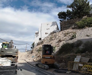 El ascensor que subirá a los vecinos y visitantes a Mojácar