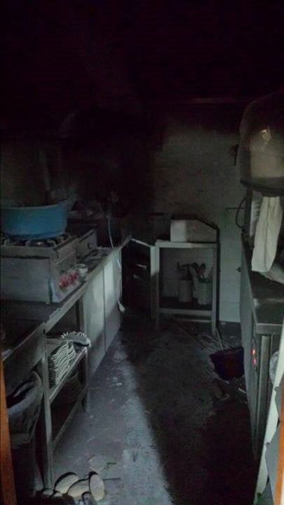 Incendio en la cocina del Bar El Mirador de Huércal-Overa
