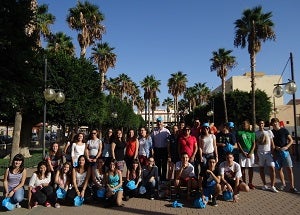 Diputación organiza una convivencia entre 40 jóvenes Cuevas del Almanzora y Purchena