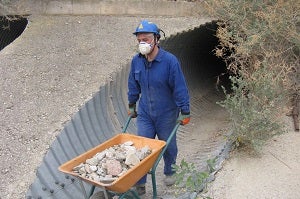 La Junta finaliza la adecuación del cauce del barranco de La Olla, en Cuevas del Almanzora