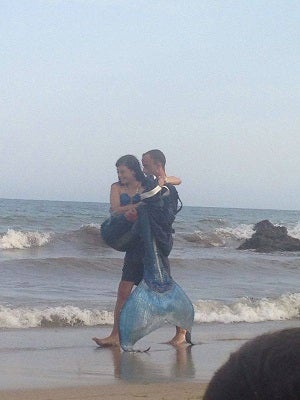 Una 'sirena' en San Juan de los Terreros