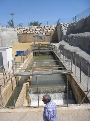 El pantano de Cuevas del Almanzora inicia el año hidrológico con unas reservas de 22,2 hectómetros cúbicos de agua