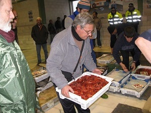 La gamba roja de Garrucha sube un 24% en diciembre