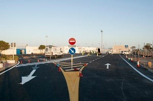Nuevo parking en el complejo deportivo Las Marinicas carbonero