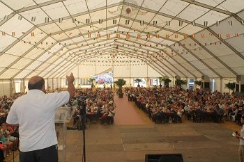 Más de 600 mayores disfrutan del 'Día del Pensionista' que abre las Fiestas de Pulpí