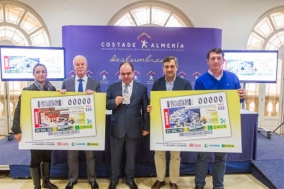 Mojácar y Lucainena serán la imagen de los cupones de la ONCE el 20 y 27 de diciembre