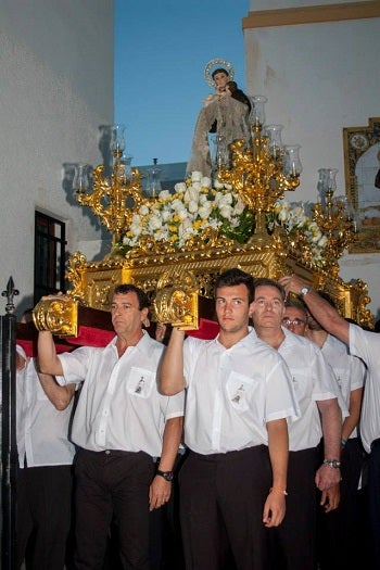 La imagen del Patrón de Carboneras será restaurada tras 70 años de vida