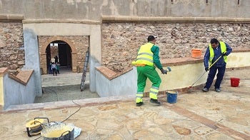 El Consistorio garruchero mejora su emblemático Castillo de Jesús Nazareno
