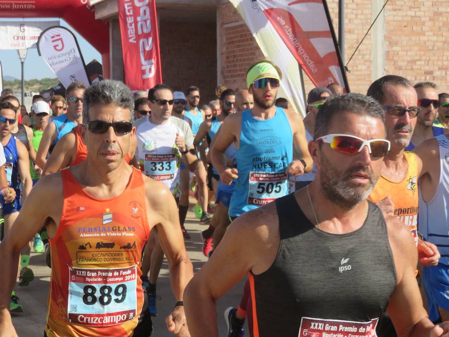 En la penúltima carrera del circuito provincial se han impuesto Cesáreo Ceballos -del Todo Suma- y Mª Dolores Arias -del Bikila-