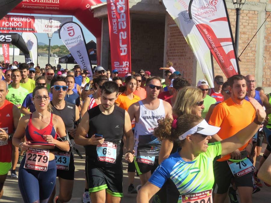 En la penúltima carrera del circuito provincial se han impuesto Cesáreo Ceballos -del Todo Suma- y Mª Dolores Arias -del Bikila-