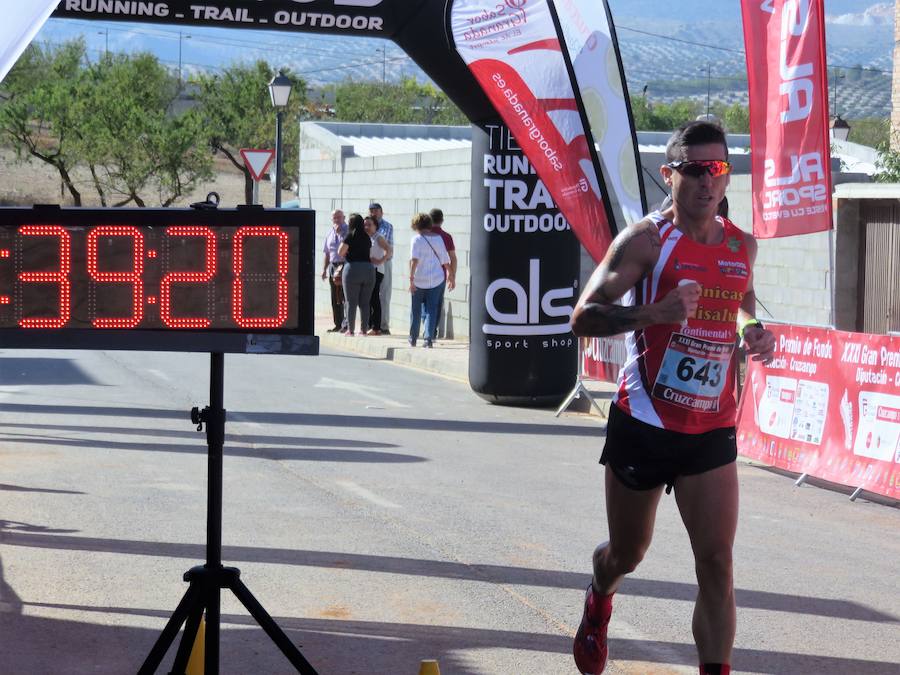 En la penúltima carrera del circuito provincial se han impuesto Cesáreo Ceballos -del Todo Suma- y Mª Dolores Arias -del Bikila-