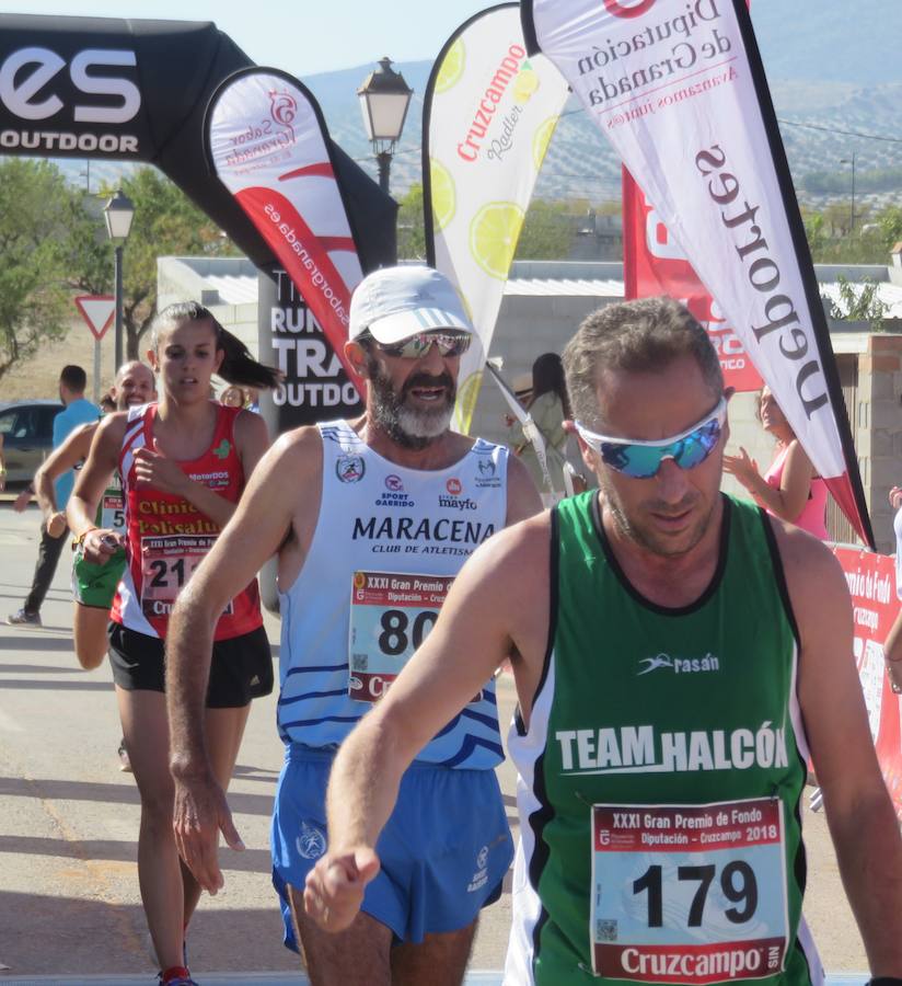 En la penúltima carrera del circuito provincial se han impuesto Cesáreo Ceballos -del Todo Suma- y Mª Dolores Arias -del Bikila-