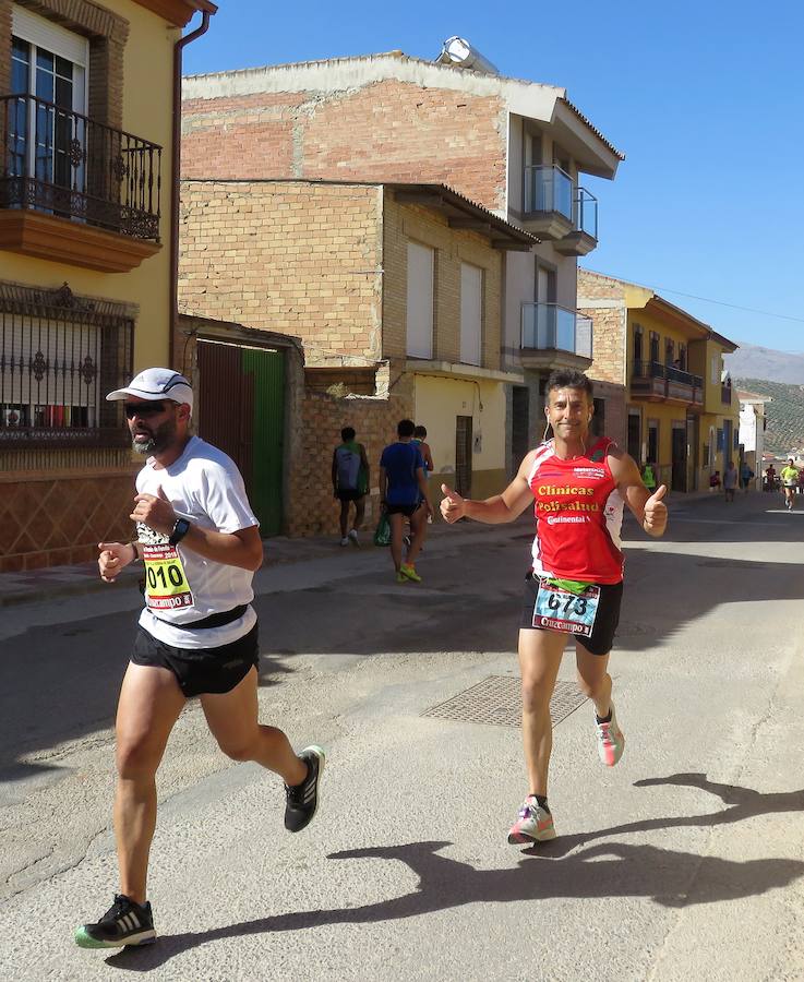 En la penúltima carrera del circuito provincial se han impuesto Cesáreo Ceballos -del Todo Suma- y Mª Dolores Arias -del Bikila-