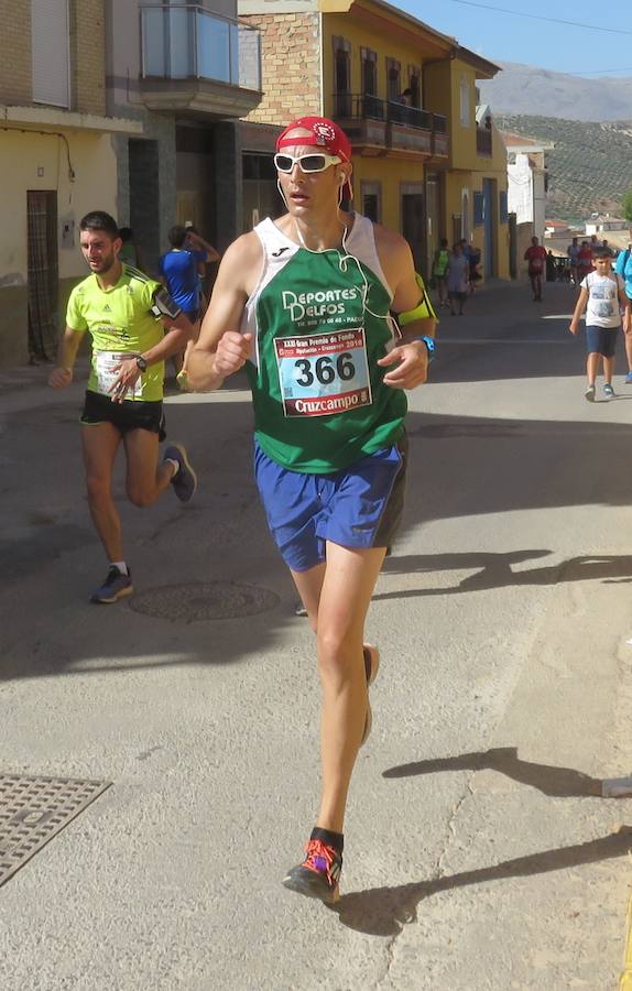 En la penúltima carrera del circuito provincial se han impuesto Cesáreo Ceballos -del Todo Suma- y Mª Dolores Arias -del Bikila-