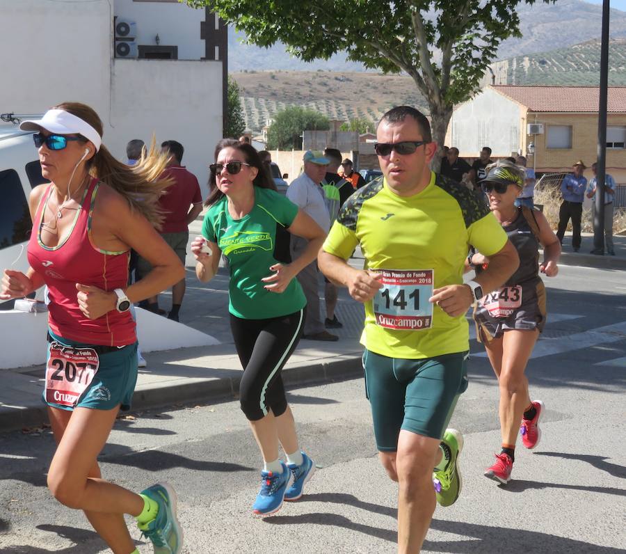 En la penúltima carrera del circuito provincial se han impuesto Cesáreo Ceballos -del Todo Suma- y Mª Dolores Arias -del Bikila-