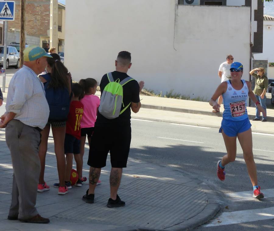 En la penúltima carrera del circuito provincial se han impuesto Cesáreo Ceballos -del Todo Suma- y Mª Dolores Arias -del Bikila-