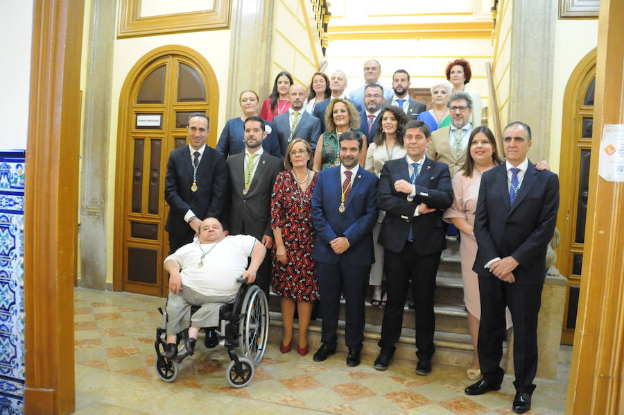 oaquín Camacho inicia su tercer mandato como alcalde de Loja. 