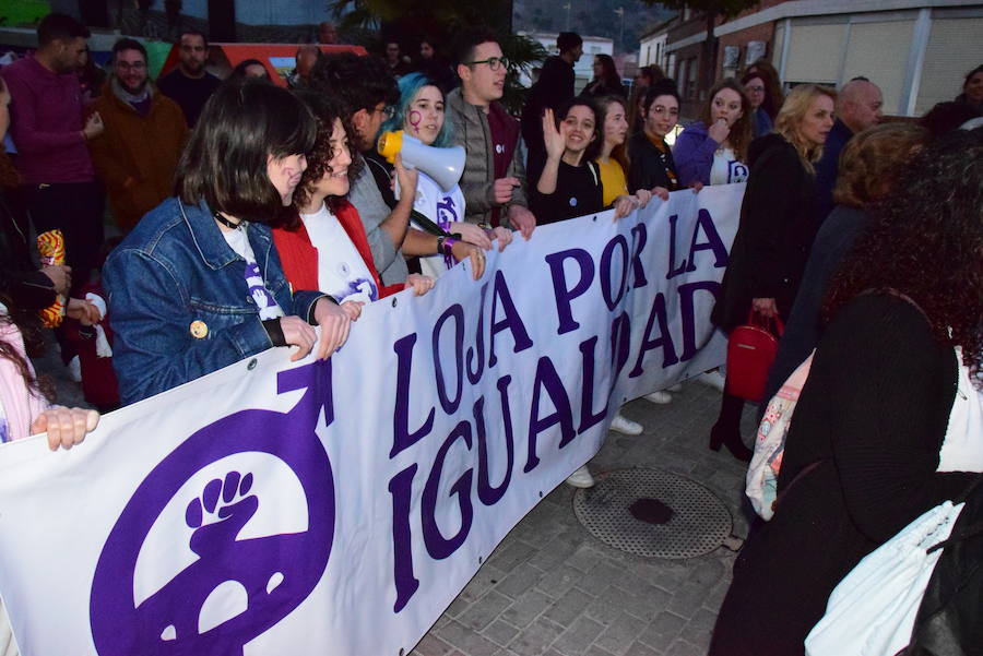 «En Andalucía ya 'no tenemos' violencia de género; ahora es intrafamiliar», lamenta 'Loja por la Igualdad' 