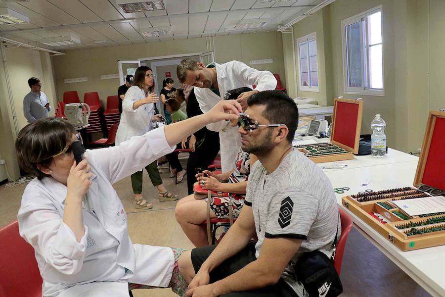 Fotos: &#039;Ver para Crecer&#039; mejora la visión de personas en situación de vulnerabilidad en Loja
