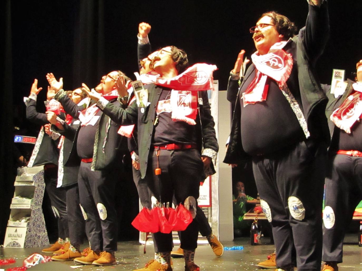Fotos: La Final del Concurso de Agrupaciones de Carnaval de Loja, en imágenes