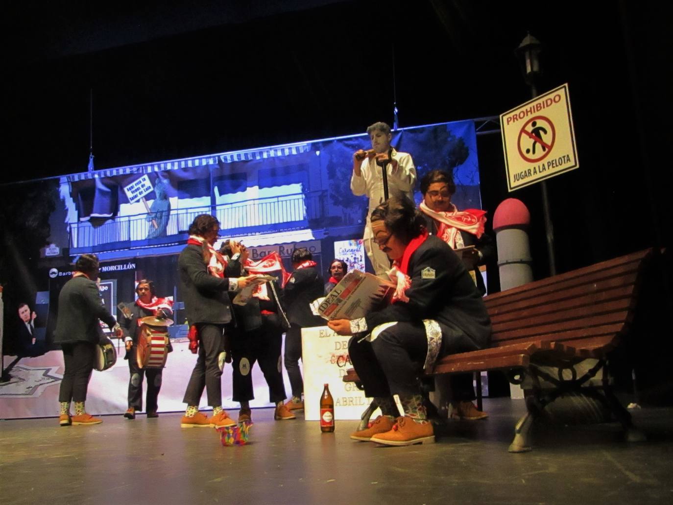 Fotos: La Final del Concurso de Agrupaciones de Carnaval de Loja, en imágenes